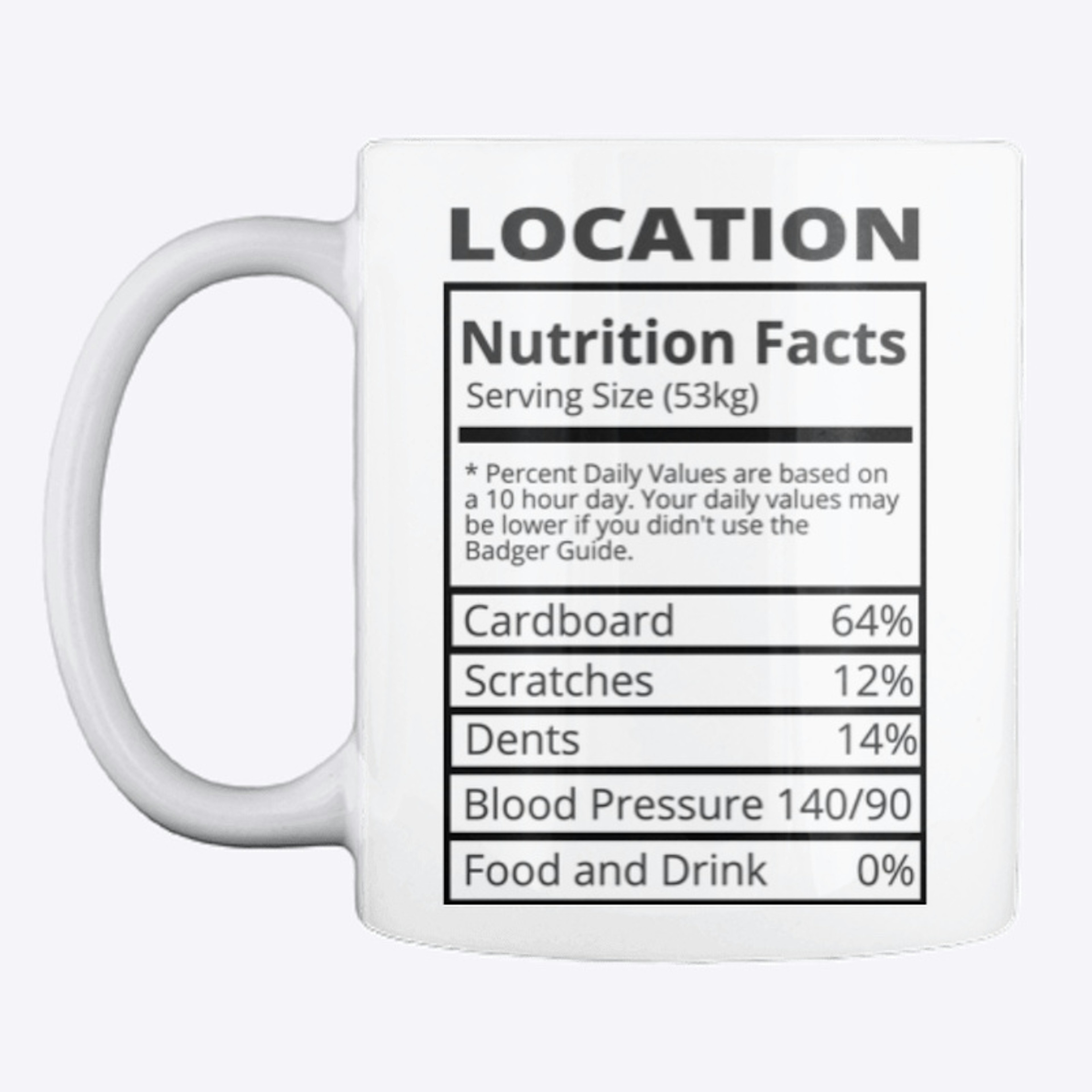 Location Coffee Mug